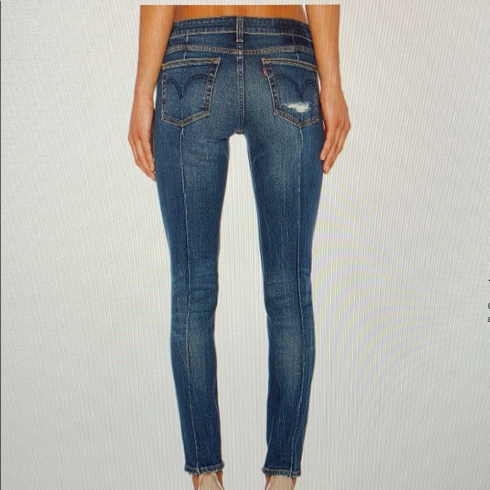 Levi's 711 Skinny Altered Jean size 27 in mixtape